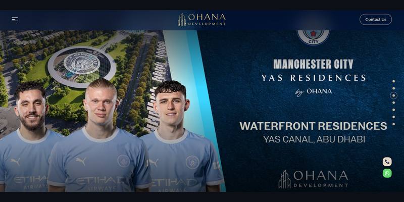 Ohana Development website screenshot